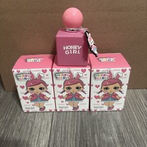 NEW Lot Of 3  LOL Surprise Scent Beauty Body Perfume Honey Girl 1.7 Fl Oz